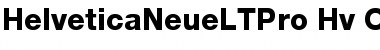 Download Helvetica Neue LT Pro 85 Heavy Font