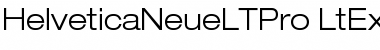 Download Helvetica Neue LT Pro 43 Light Extended Font