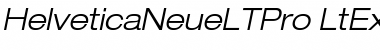 Download Helvetica Neue LT Pro 43 Light Extended Oblique Font