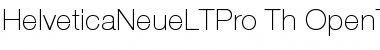 Download Helvetica Neue LT Pro 35 Thin Font