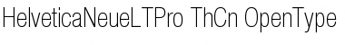 Download Helvetica Neue LT Pro 37 Thin Condensed Font