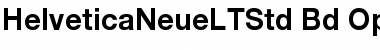 Download Helvetica Neue LT Std 75 Bold Font