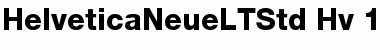 Download Helvetica Neue LT Std 85 Heavy Font