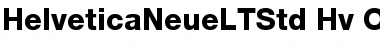 Download Helvetica Neue LT Std 85 Heavy Font