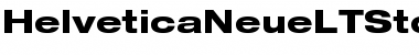 Download Helvetica Neue LT Std 83 Heavy Extended Font Title Preview