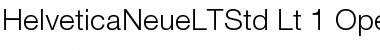 Download Helvetica Neue LT Std 45 Light Font