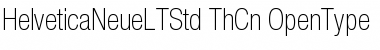 Download Helvetica Neue LT Std 37 Thin Condensed Font