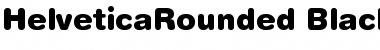 Download Helvetica Rounded Black Font