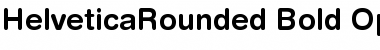 Download Helvetica Rounded Bold Font Title Preview