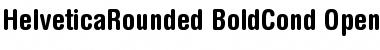 Download Helvetica Rounded Bold Condensed Font Title Preview