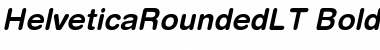 Download Helvetica Rounded LT Bold Oblique Font