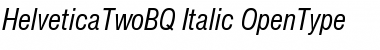 Download Helvetica 2 BQ Regular Font