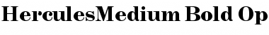 Download Hercules Medium Medium Bold Font