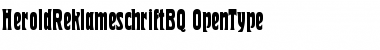 Download Herold Reklameschrift BQ Regular Font