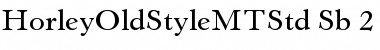 Download Horley Old Style MT Std Font