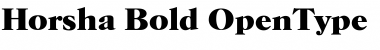 Download Horsha Bold Font Title Preview