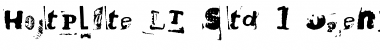 Download HotPlate LT Std 1 Regular Font Title Preview