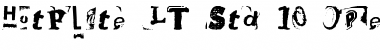 Download HotPlate LT Std 10 Regular Font Title Preview