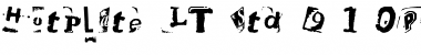 Download HotPlate LT Std 9 Regular Font Title Preview