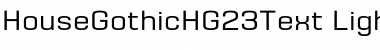 Download HouseGothicHG23Text Font