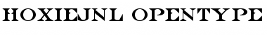 Download Hoxie JNL Regular Font