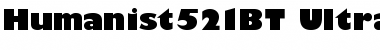 Humanist 521 Font