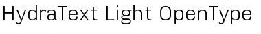 Download HydraText-Light Regular Font