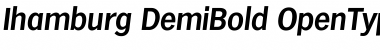 Download Ihamburg DemiBold Font