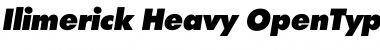 Download Ilimerick Heavy Font Title Preview
