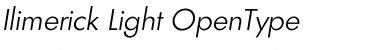 Download Ilimerick Light Font Title Preview