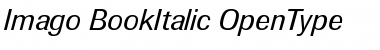 Download Berthold Imago Book Italic Font Title Preview