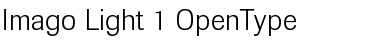 Download Berthold Imago Light Font Title Preview