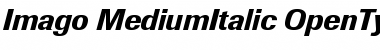 Download Berthold Imago Medium Italic Font Title Preview