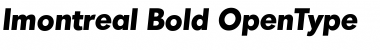 Download Imontreal Bold Font Title Preview