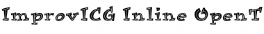 Download ImprovICG Inline Font Title Preview