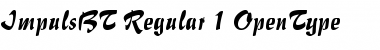 Download Impuls Regular Font Title Preview