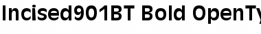 Download Incised 901 Bold Font Title Preview