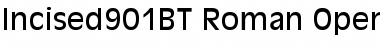 Download Incised 901 Regular Font Title Preview