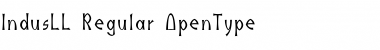 Download IndusLL Regular Font Title Preview