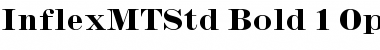 Download Inflex MT Std Bold Font Title Preview