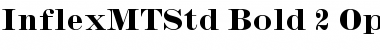 Download Inflex MT Std Bold Font Title Preview