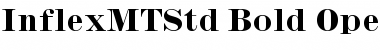 Download Inflex MT Std Bold Font Title Preview
