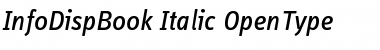Download InfoDispBook Italic Font Title Preview