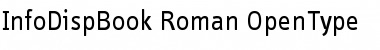 Download InfoDispBook Roman Font Title Preview