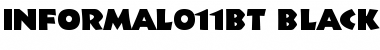 Download Informal 011 Black Font Title Preview