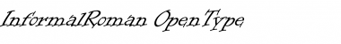 Download Informal .. Roman Font Title Preview
