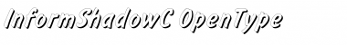 Download InformShadowC Regular Font Title Preview