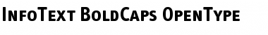 Download InfoText BoldCaps Font