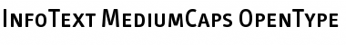 Download InfoText MediumCaps Font Title Preview