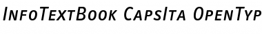 Download InfoTextBook CapsIta Font Title Preview